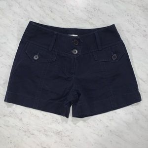 Ann Taylor LOFT Navy Khaki shorts